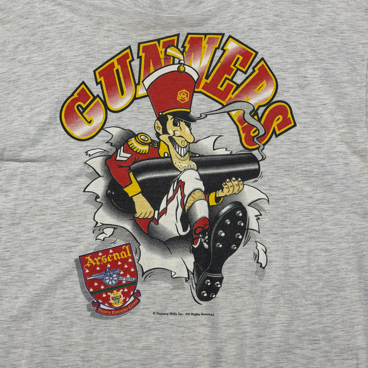 1990s Arsenal FC Breakthrough Gunners KICK Mascot EPL AOP