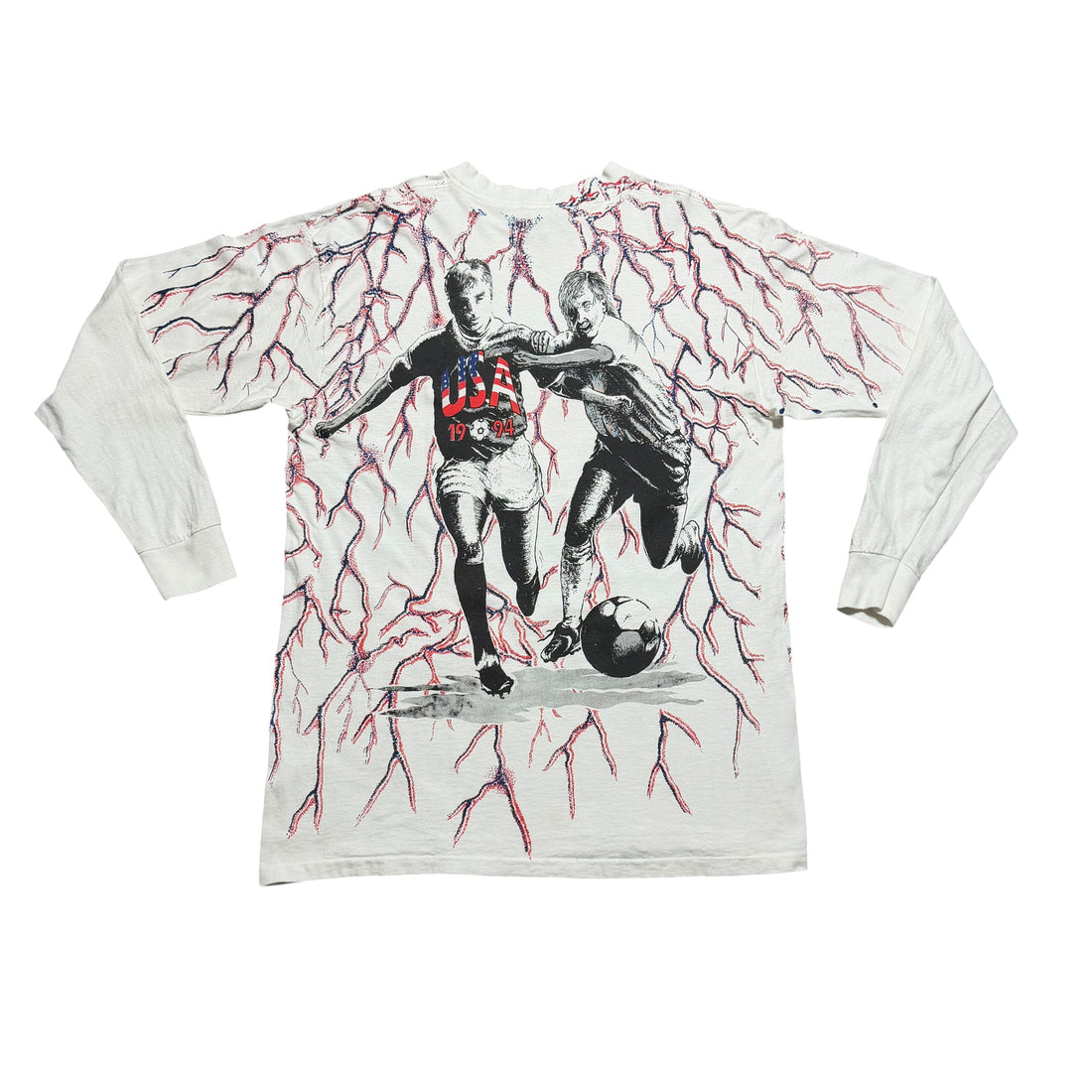 1994 World Cup USA White Lightning Long-Sleeve AOP