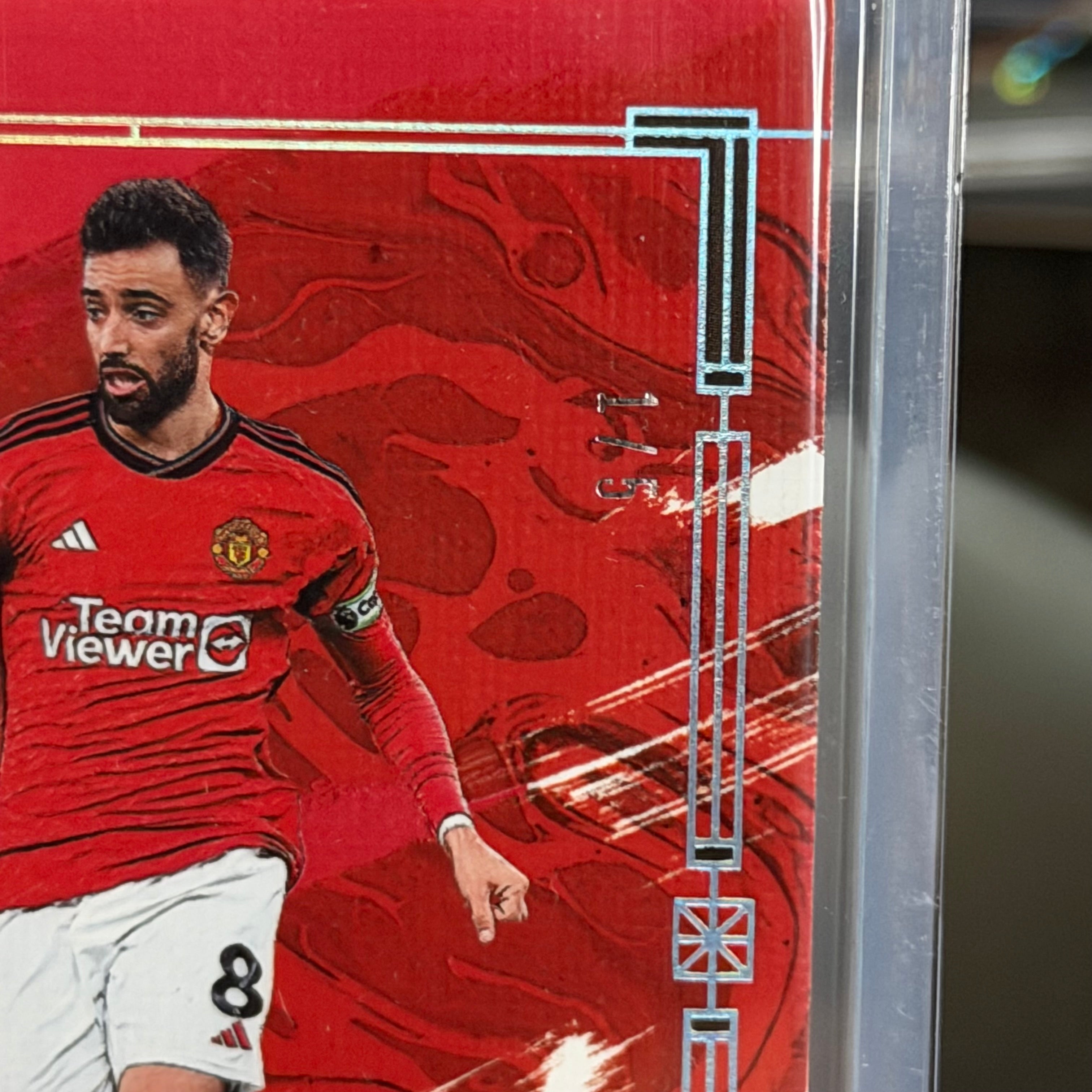 2023-24 Panini Impeccable Bruno Fernandes Manchester United EPL /5 Card (1/5)