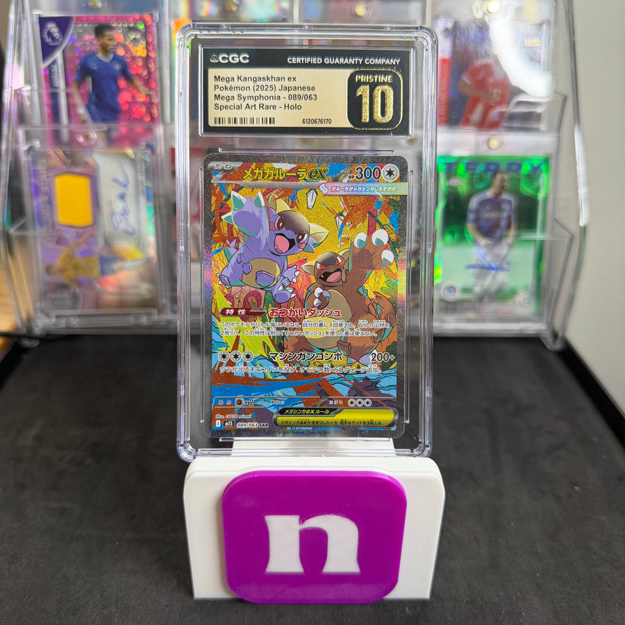 2025 Mega Kangaskhan ex Japanese Mega Symphonia 089/063 Special Art Rare Holo CGC Pristine 10