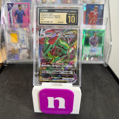 2022 Pokemon Rayquaza VMAX Japanese VSTAR Universe 108/172 Holo CGC Pristine 10