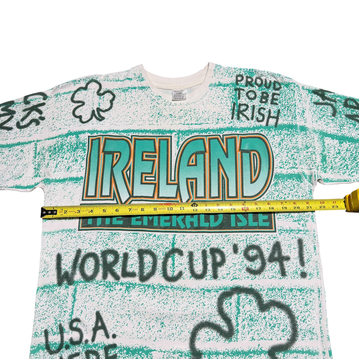 1994 World Cup Ireland Brick Grafitti AOP