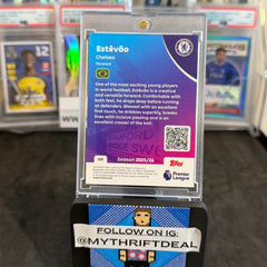 2025-26 Estevao Chelsea Topps Premier League Image Variation RC Card