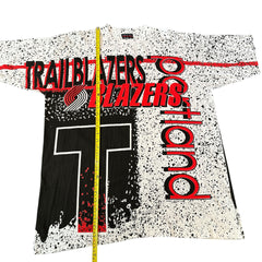 1990s Magic Johnson Portland Trailblazers NBA AOP