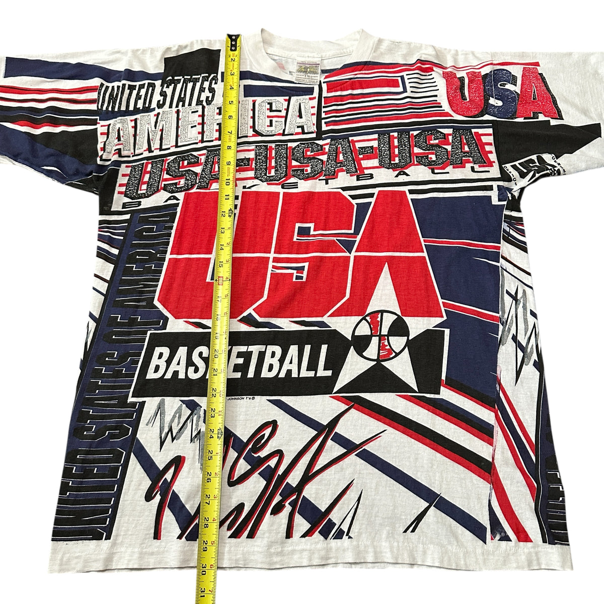 1992 Magic Johnson USA Olympics Dream Team NBA AOP