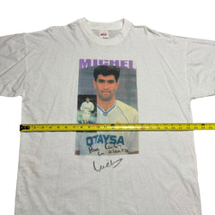 1990 Real Madrid Michel (José Miguel González Martín del Campo) Spain Signature Auto