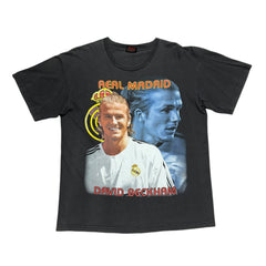 2000s David Beckham Real Madrid Rap Tee 23