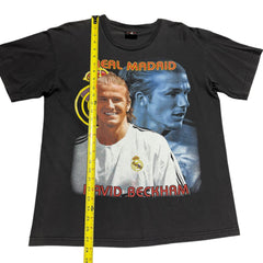 2000s David Beckham Real Madrid Rap Tee 23