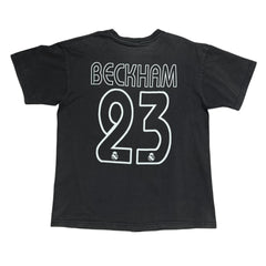 2000s David Beckham Real Madrid Rap Tee 23