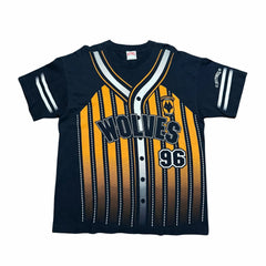 1990s Wolverhampton Wanderers Nutmeg Wolves Baseball Style AOP