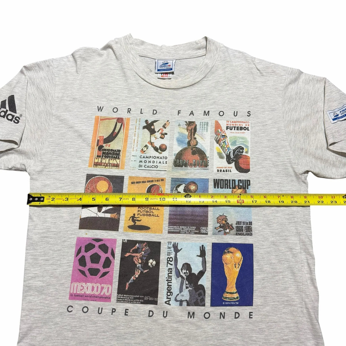 1998 World Cup Adidas WC Posters Collage