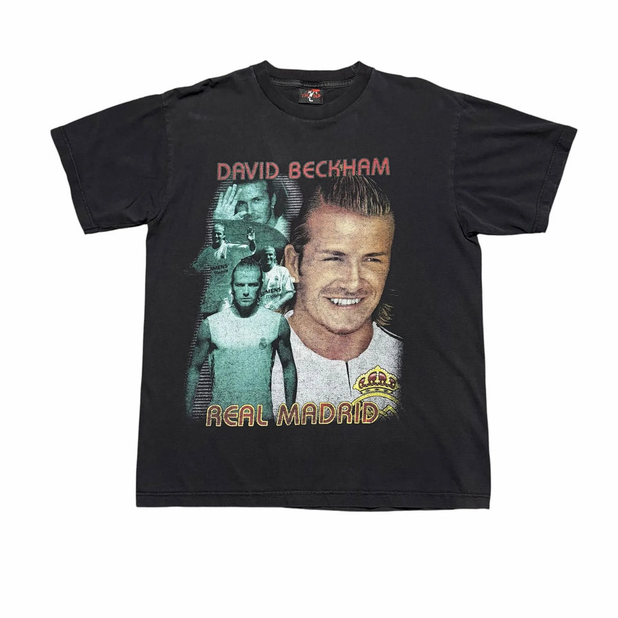 2000s Real Madrid David Beckham 23 Rap Tee