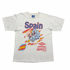 1996 Spain Euros Umbro Flag