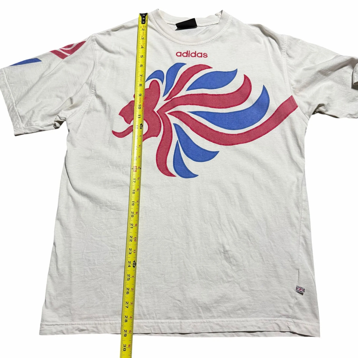 1996 England Adidas Olympics Soccer Three Lions Great Britain