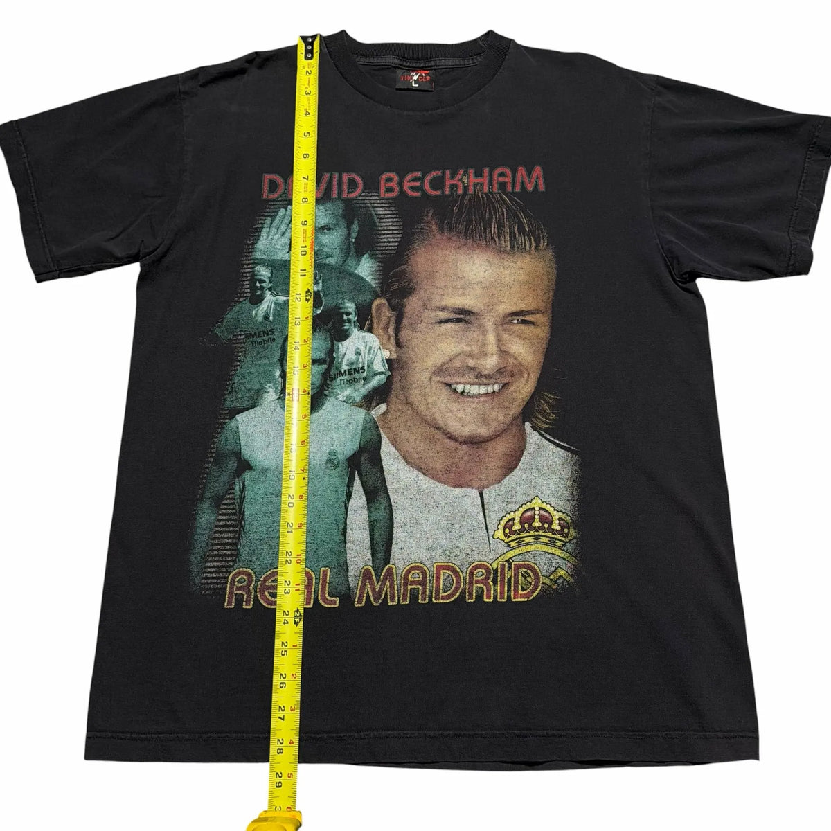 2000s Real Madrid David Beckham 23 Rap Tee