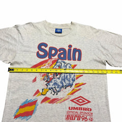 1996 Spain Euros Umbro Flag