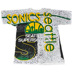 1990s Magic Johnson Seattle SuperSonics NBA AOP